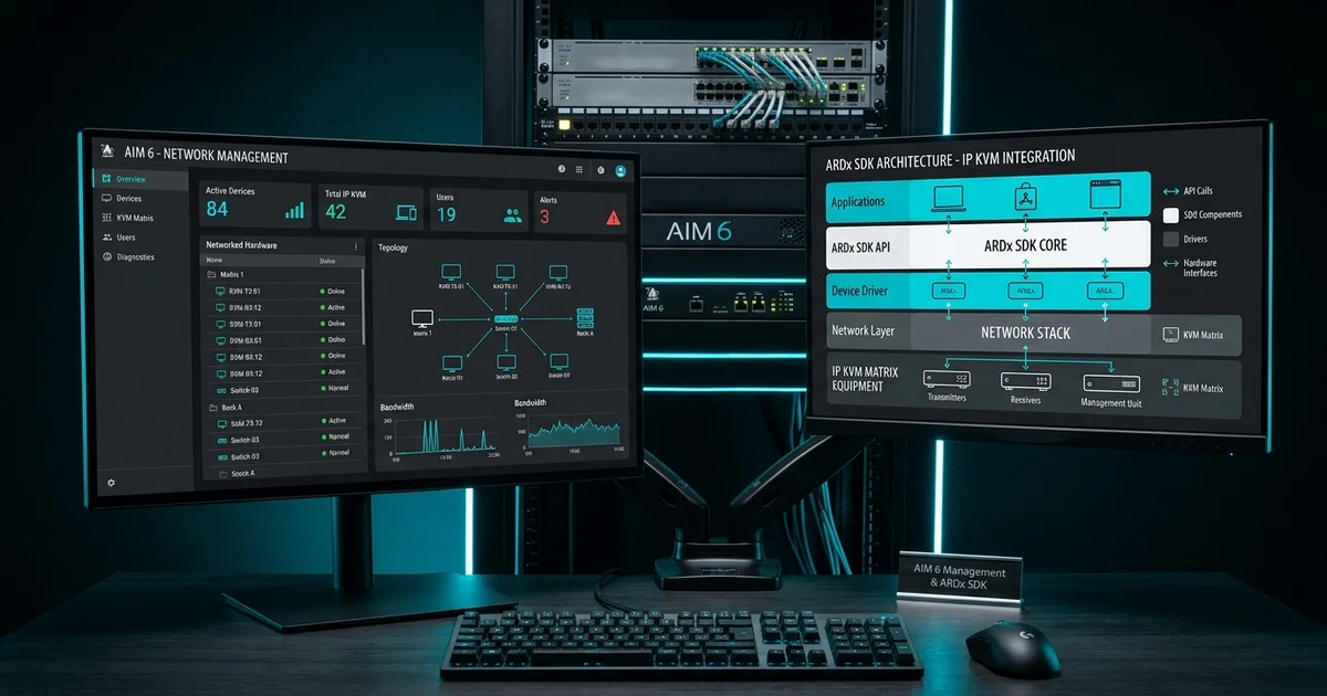 AIM 6 and ARDx: Adder's IBC 2026 Best of Show and what changed in IP KVM management — Enova Technologies